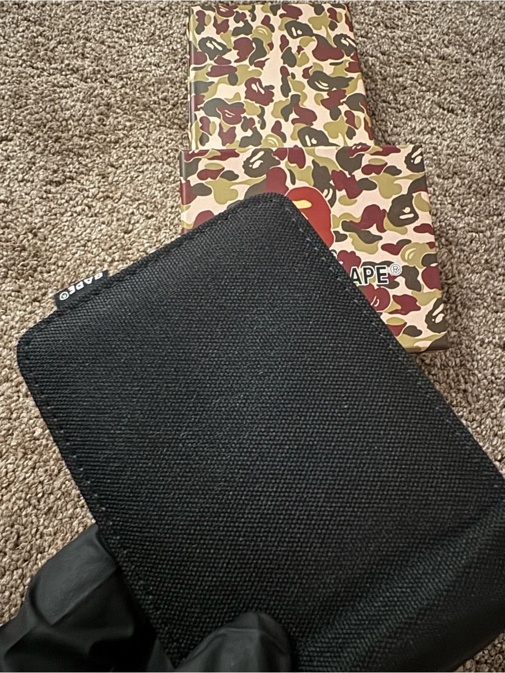 Unisex, black wallet